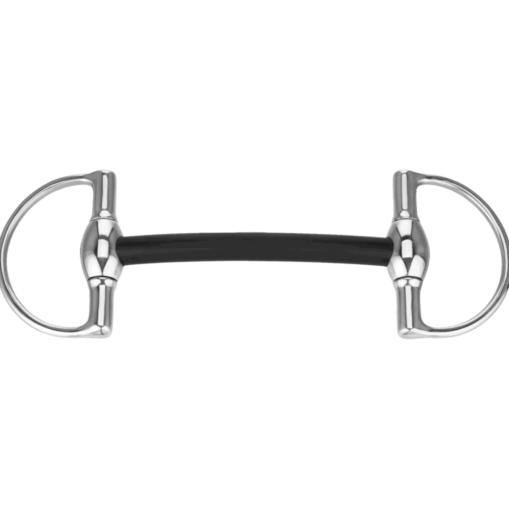 Stangengebiss D-Ring Hartcarbon