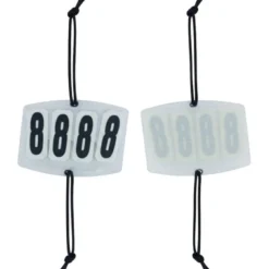 Startnummern IRHBasic Square, 4-stellig, 2er Set