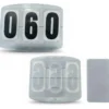 Startnummern IRHBasic Velcro, 3-stellig, mit Klettverschluss, 2er Set