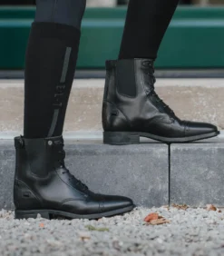 Stiefeletten Belfort, Schnürstiefeletten, Reitstiefeletten, Leder, Damen, Herren