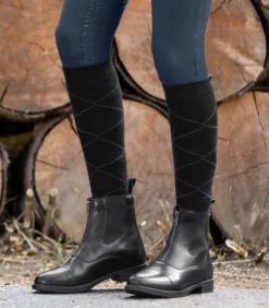 Stiefeletten Damen Boston, Jodhpurstiefeletten, Reitstiefeletten, Leder