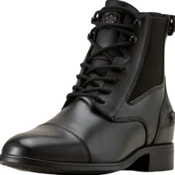 Stiefeletten Damen Kendall Back Zip Lace Paddock, Reitstiefeletten, Leder