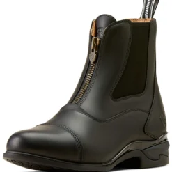 Stiefeletten Devon Zip Paddock, Reitstiefeletten Leder, Damen