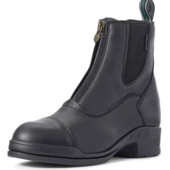 Stiefeletten Heritage IV Zip Stahlkappe, Reitstiefeletten, Leder, Damen