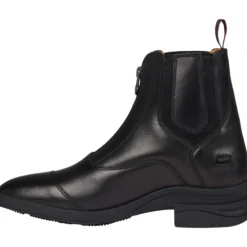 Stiefeletten Kinder Zip, mit Frontreißverschluss, Leder