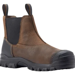 Stiefel Treadfast Chelsea Waterproof, Stahlkappen, Arbeitsstiefel, Leder, Herren