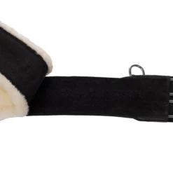 Stollenschutzgurt mit abnehmbarem Fell, Leder