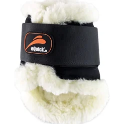 Streichkappen eShock Velcro Fluffy, mit Kunstfell