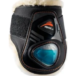 Streichkappen eShock Velcro Fluffy, mit Kunstfell