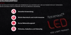 Therapiegamasche LED-Rotlicht-Therapie FS26, links
