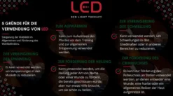 Therapiegamasche LED-Rotlicht-Therapie FS26, links