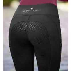 Thermo-Reitleggings Damen Milla, Vollbesatz, Silikon-Grip