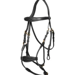 Trense Elastic Hybrid Bridle DC, ohne Zügel