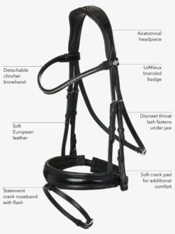 Trense Kudos Classic Dressage, schwedisch kombiniert