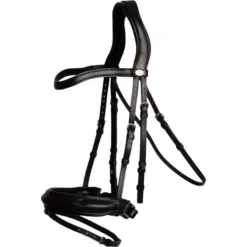 Trense Medium Soft Leather Collection, schwedisches Reithalfter, ohne Zügel