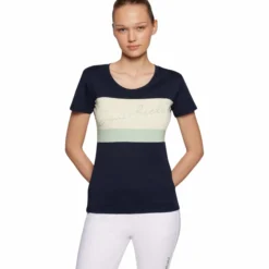 T-Shirt Damen Alba Crystals FS25, kurzarm