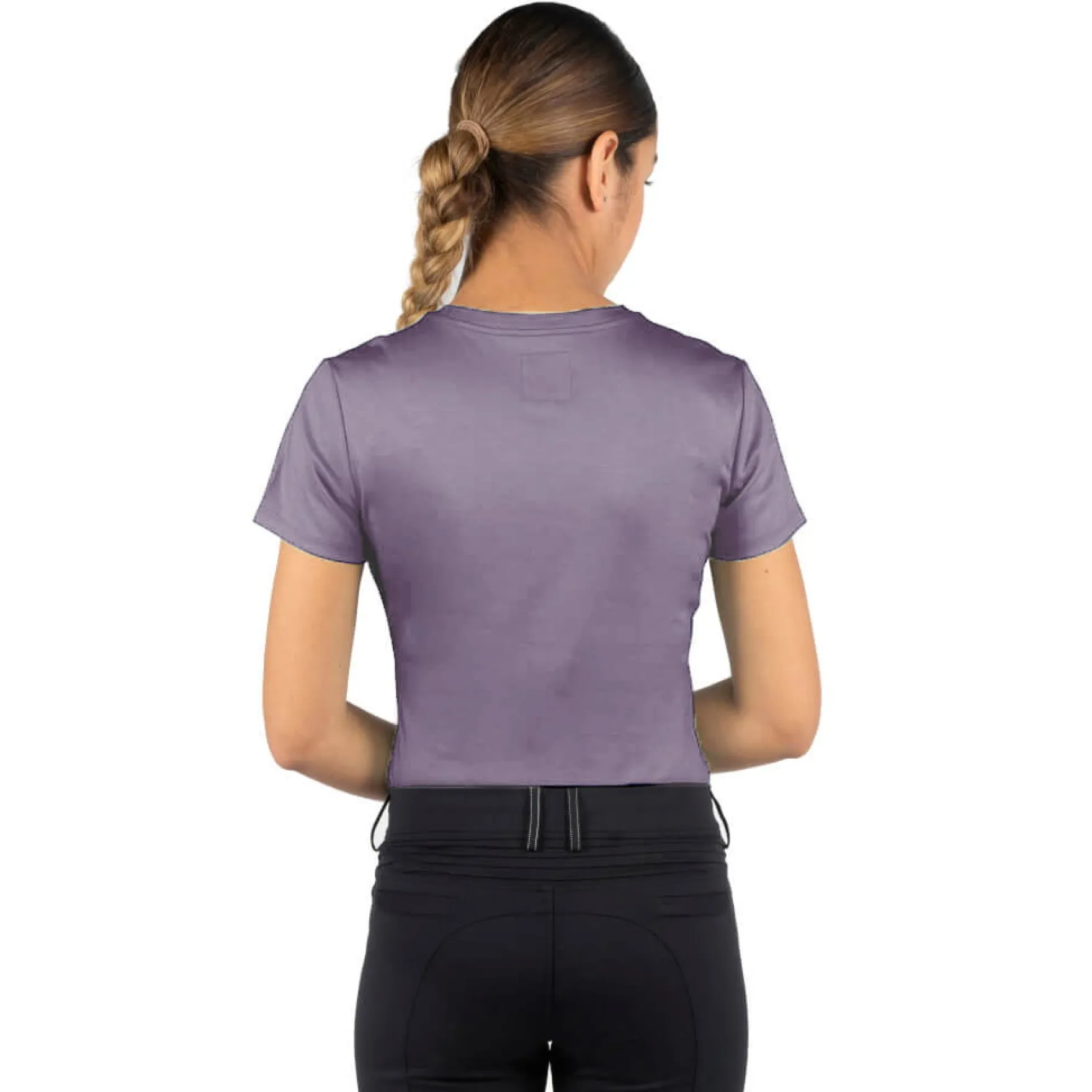 T-Shirt Damen Axelle Metal Dots Rosé Gold FS22, kurzarm