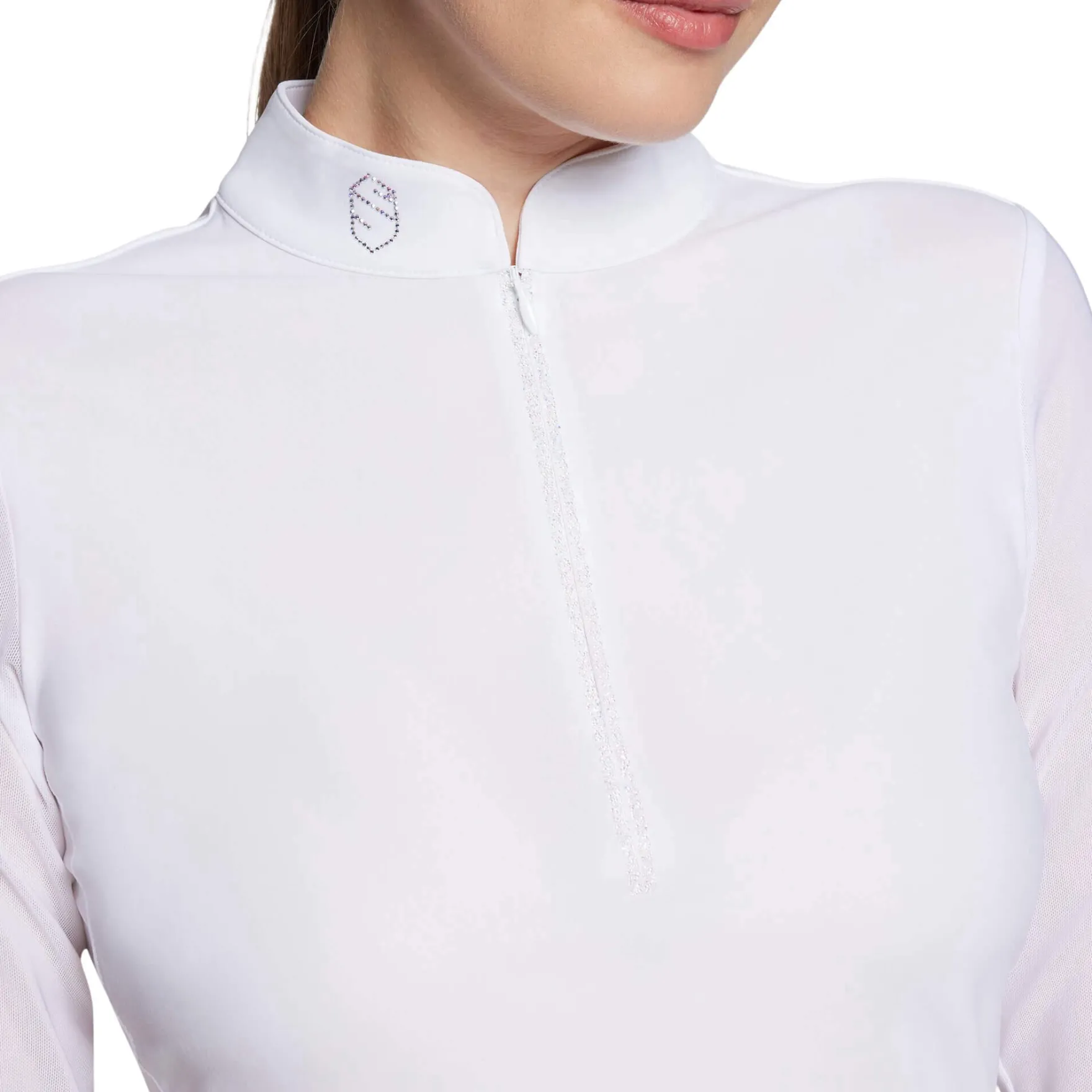Turniershirt Damen Aloise Boreal, langarm, UV-Schutz