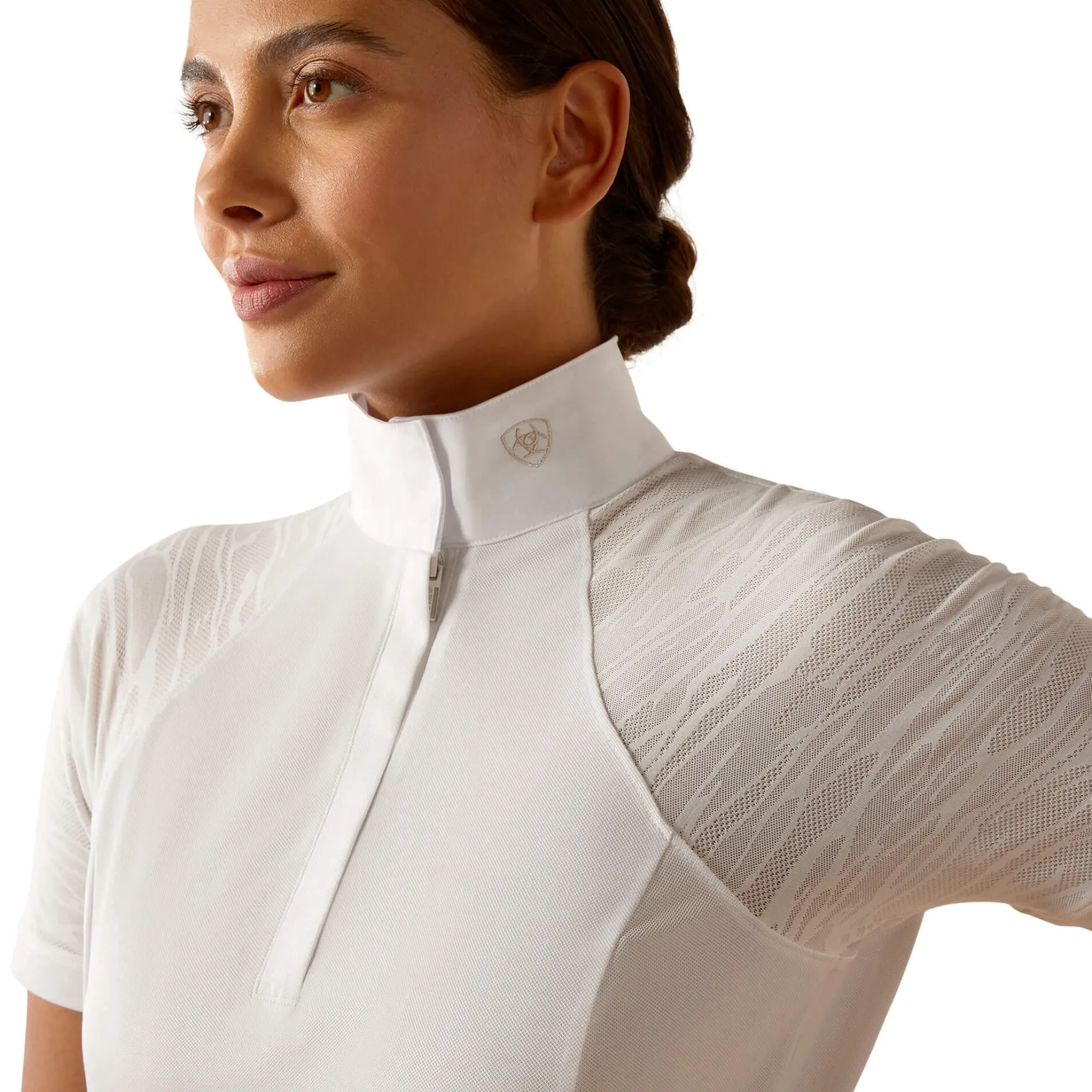 Turniershirt Damen Aptos Vent 2.0, kurzarm