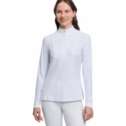 Turniershirt Damen Arielle, Turnierbluse, langarm