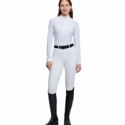 Turniershirt Damen Arielle, Turnierbluse, langarm