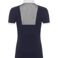 Turniershirt Damen Camille Show Shirt, kurzarm, Mesh