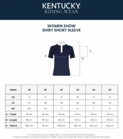 Turniershirt Damen Classic, kurzarm