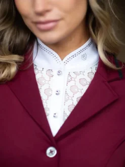 Turniershirt Damen Crystal Champion, kurzarm