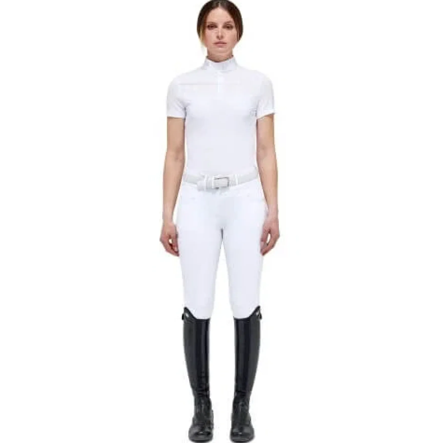 Turniershirt Damen CT Dash S/S Competition Polo FS23, kurzarm