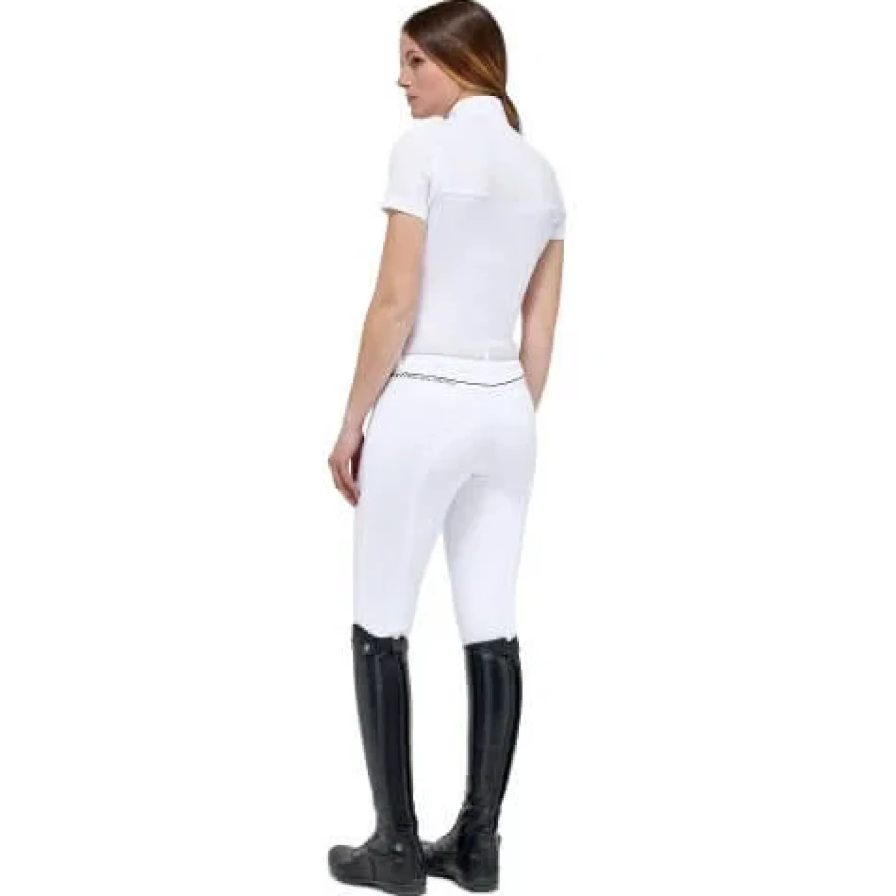 Turniershirt Damen CT Dash S/S Competition Polo FS23, kurzarm