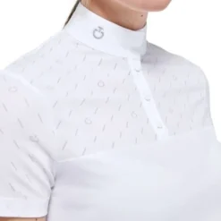 Turniershirt Damen CT Dash S/S Competition Polo FS23, kurzarm
