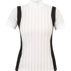 Turniershirt Damen Duo Harmony, kurzarm