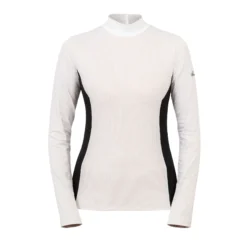 Turniershirt Damen Elegant Stripe, langarm