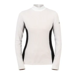 Turniershirt Damen Elegant Stripe, langarm