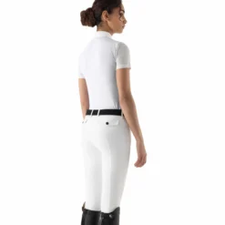 Turniershirt Damen Eqglio FS26, Turnierpolo, kurzarm
