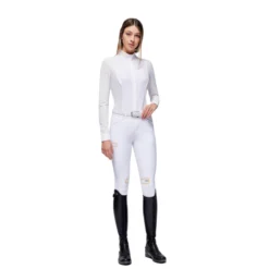 Turniershirt Damen Jersey and Mesh L/S HW22, langarm