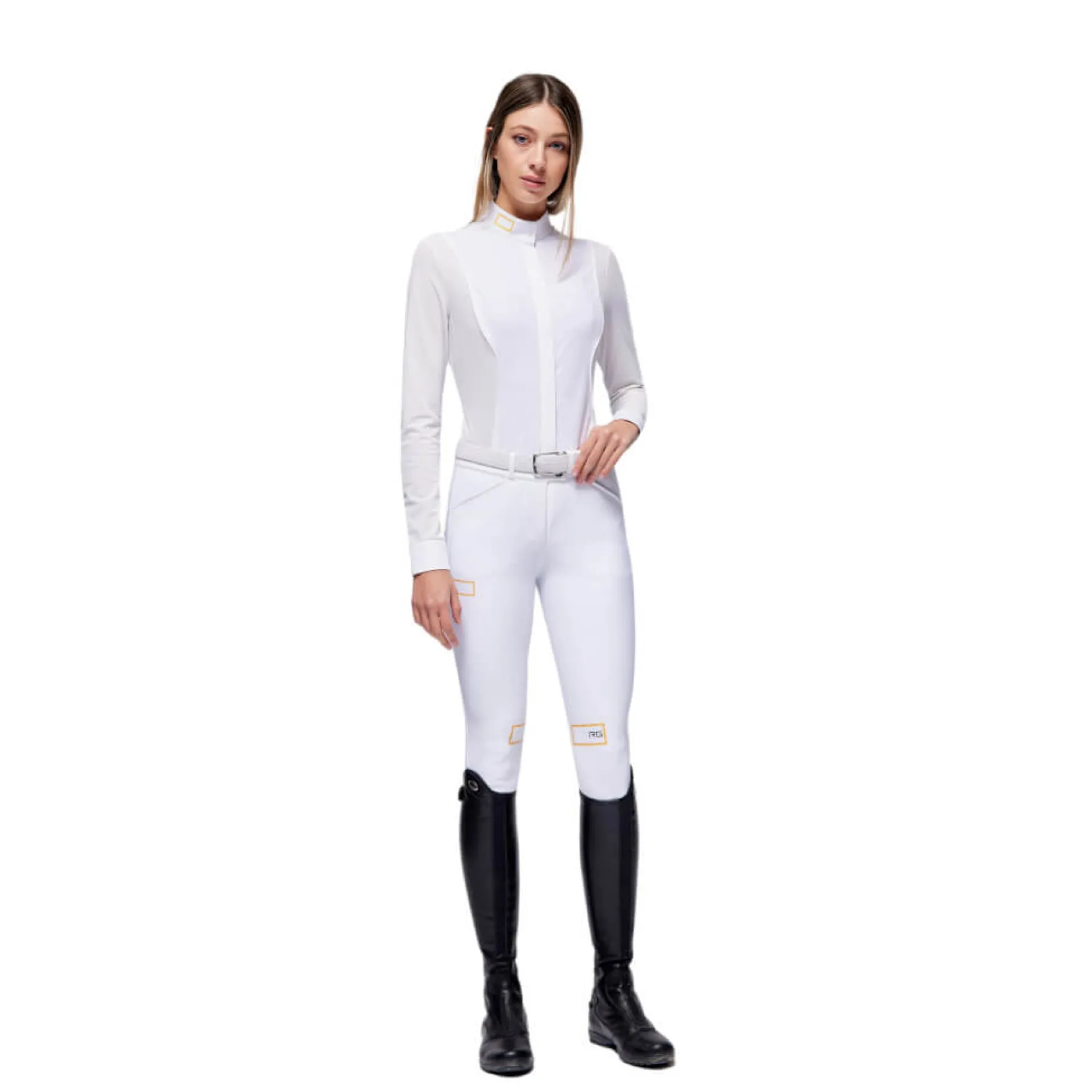 Turniershirt Damen Jersey and Mesh L/S HW22, langarm
