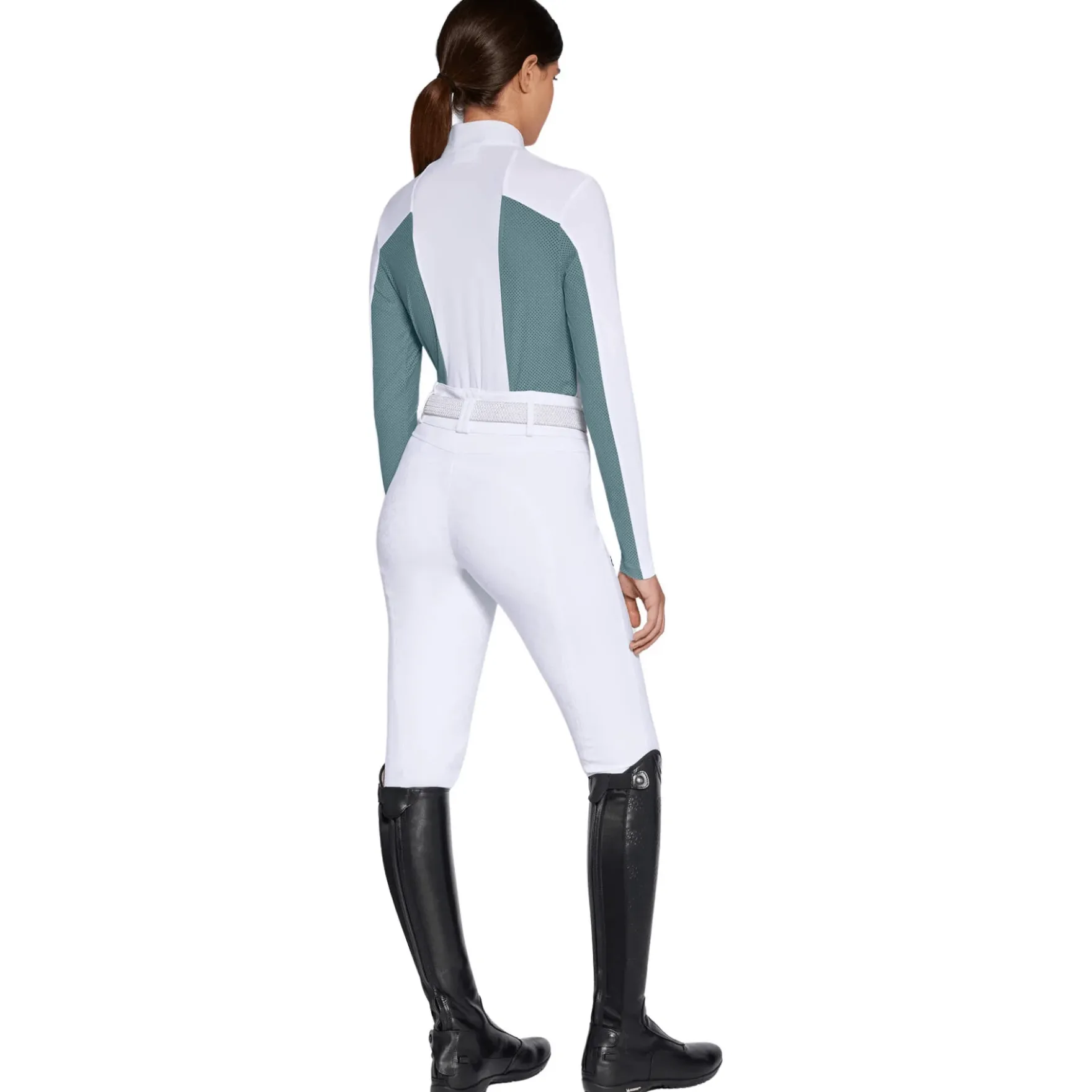 Turniershirt Damen Jersey Perforated Inserts, langarm, UV-Shirt