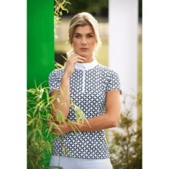 Turniershirt Damen Louisa, kurzarm