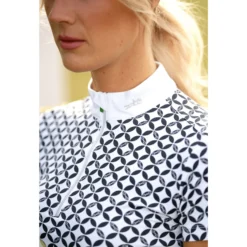 Turniershirt Damen Louisa, kurzarm