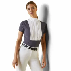 Turniershirt Damen Luxe, kurzarm
