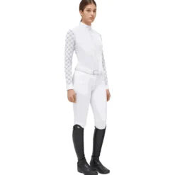 Turniershirt Damen Mini Orbit Flock Printed Jersey L/S HW23, langarm