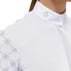Turniershirt Damen Mini Orbit Flock Printed Jersey L/S HW23, langarm