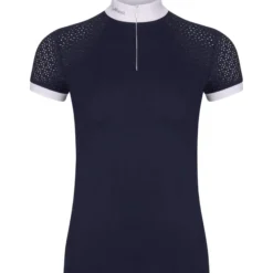 Turniershirt Damen Olivia Show Shirt, kurzarm
