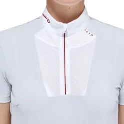 Turniershirt Damen Revo Red Label Tech Knit L/S Zip FS23, kurzarm
