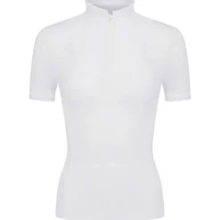 Turniershirt Damen Sophia Pleated Show Shirt, kurzarm