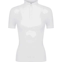 Turniershirt Damen Sophia Pleated Show Shirt, kurzarm
