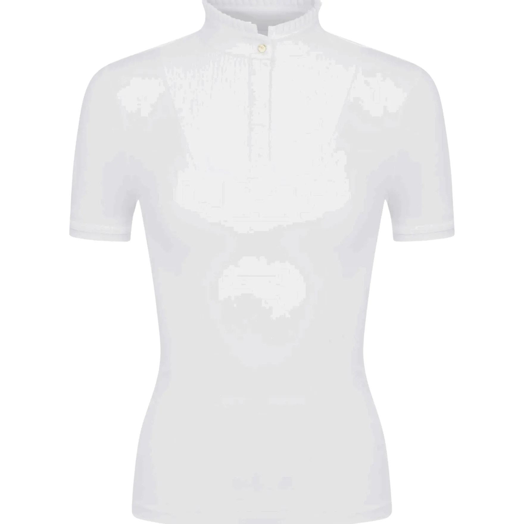 Turniershirt Damen Sophia Pleated Show Shirt, kurzarm