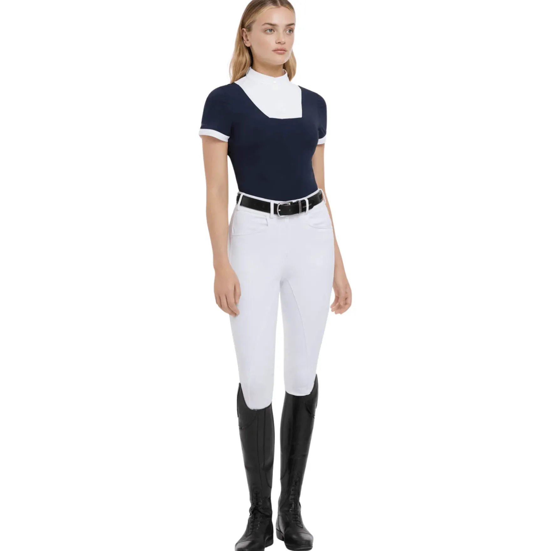 Turniershirt Damen Sophia Show Shirt, kurzarm