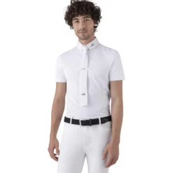 Turniershirt Herren Ethan, Turnierpolo, kurzarm